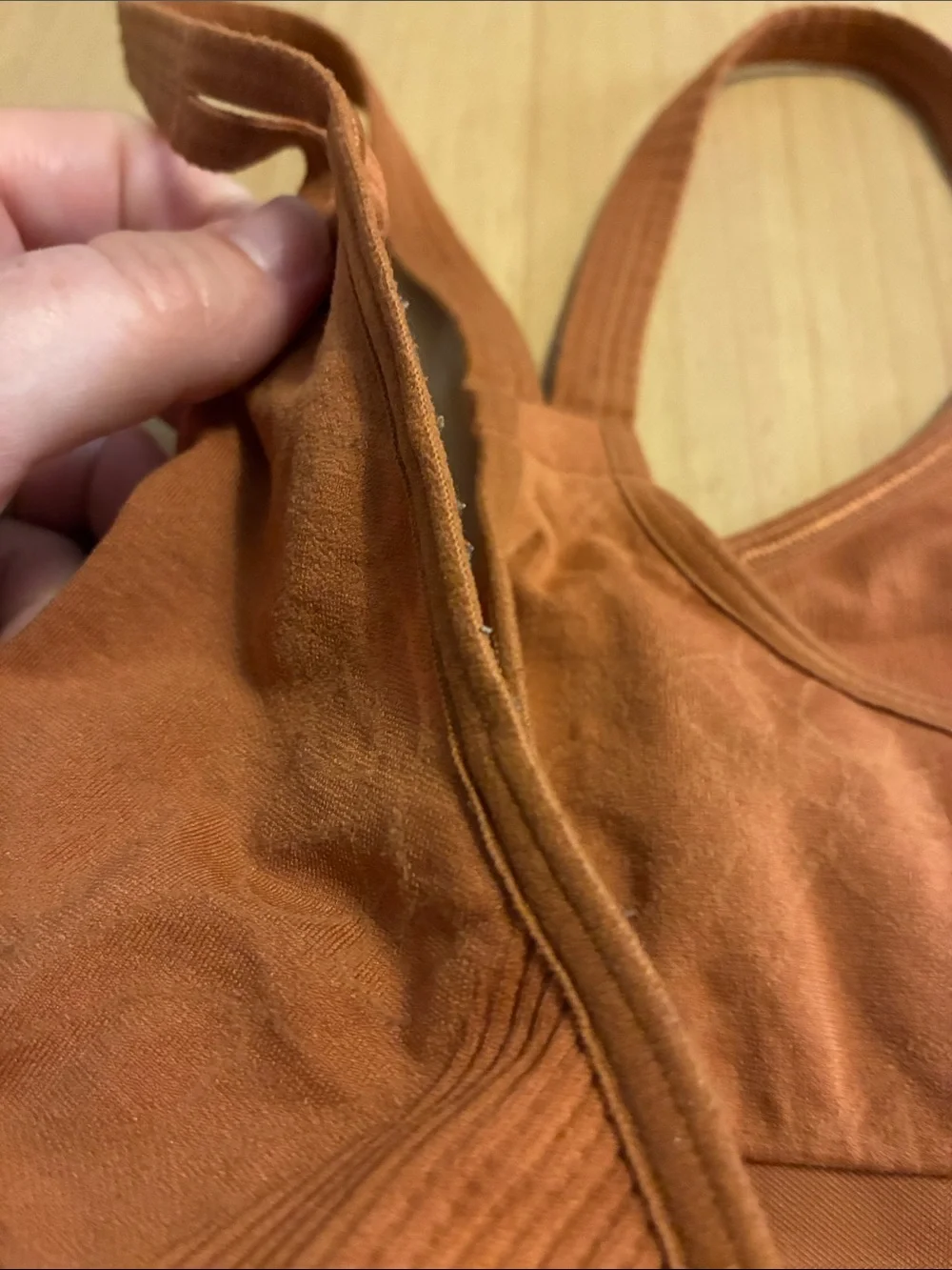 Patagonia Barely Bra Racerback Wire Free Women’s Large Sienna Tan